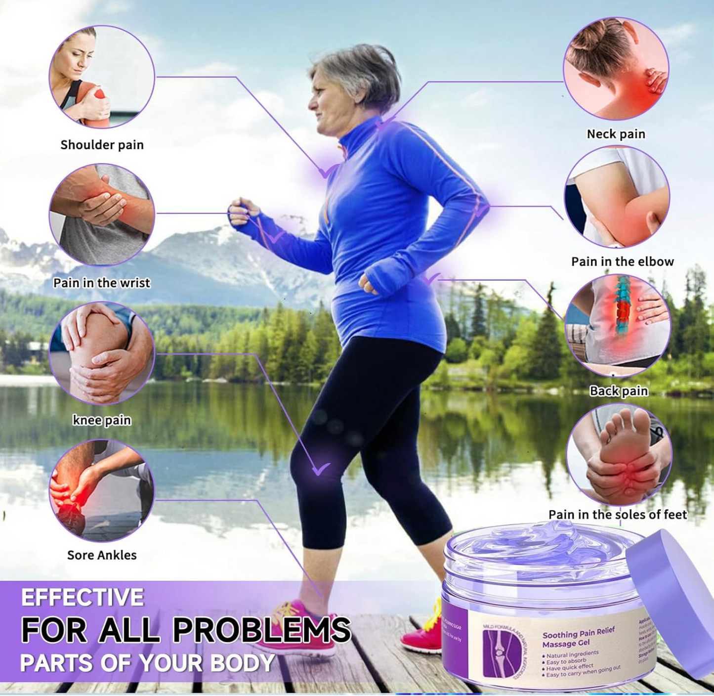 PureMotion™ Pain Relief Gel