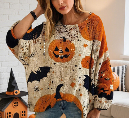 Navora™ Pumpkin Charm Sweater