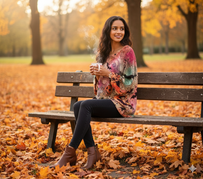 Navora™ Pumpkin Charm Sweater