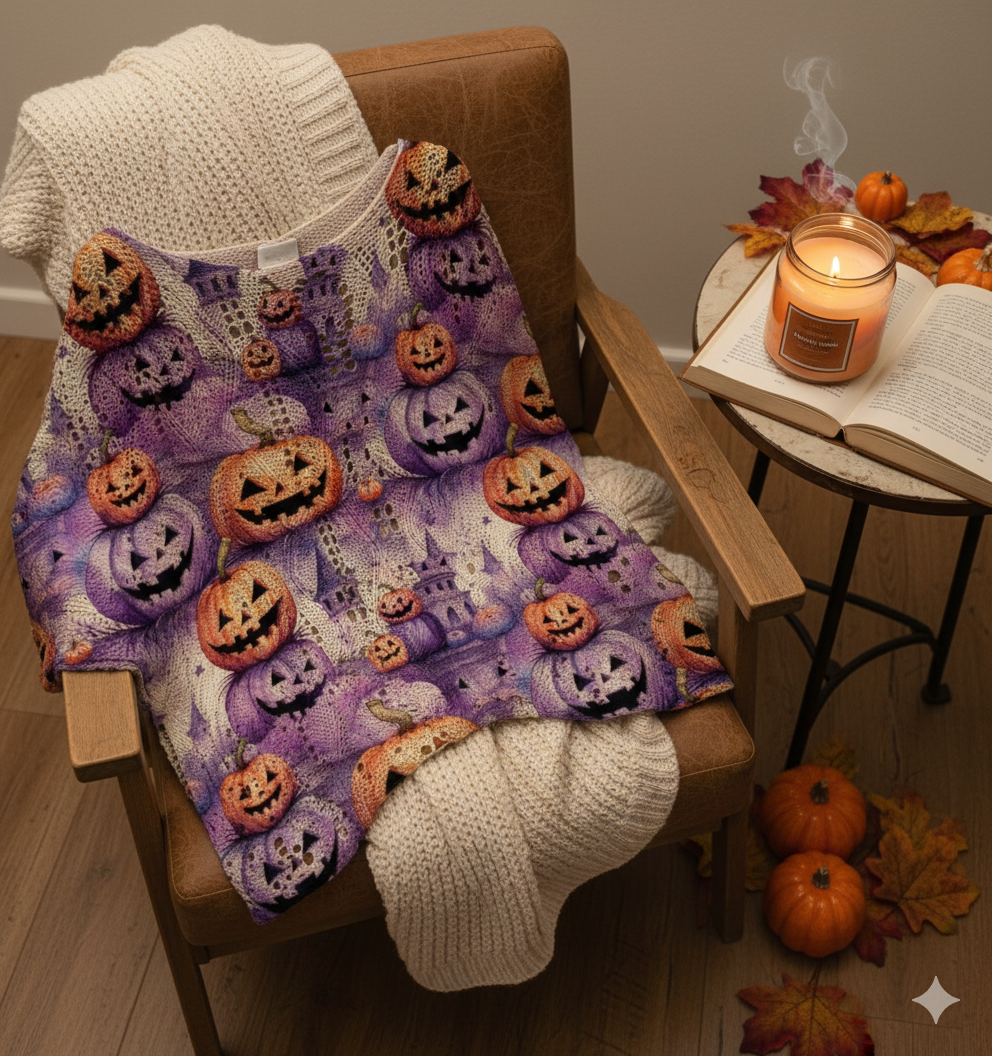 Navora™ Pumpkin Charm Sweater